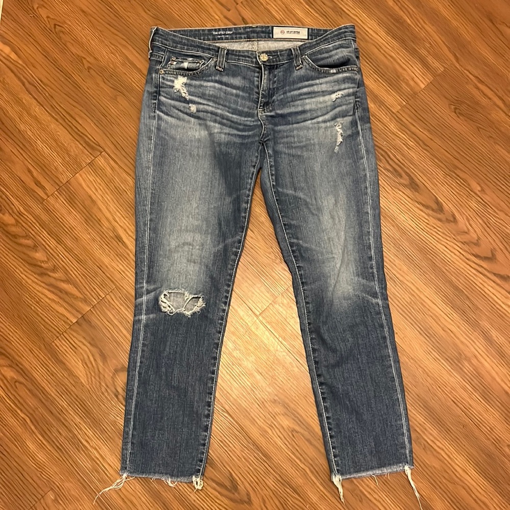 AG the stilt cropped jeans